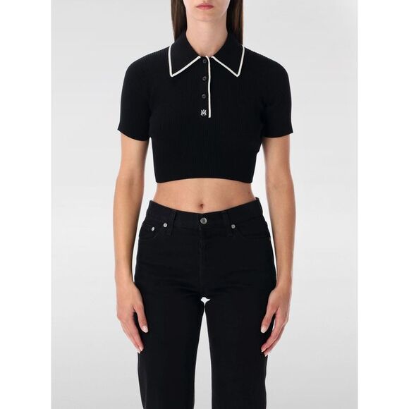 Amiri Polo Shirt Woman Black